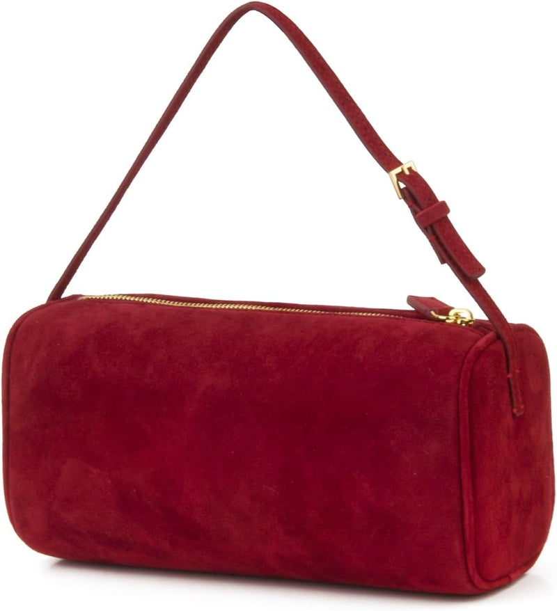 DONNAIN Premium Suede Leather Crossbody Purses for Women, Small Shoulder Bag with Adjustable Strap and Crossbody Hobo Bag - Image 1